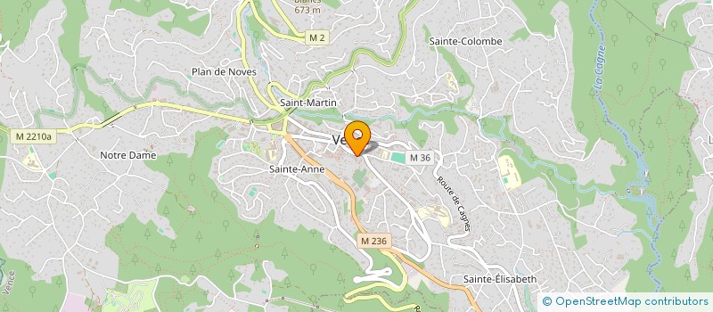 localisation de l'entreprise MADAME NADIA BOUCHER à VENCE
