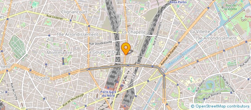 localisation de l'entreprise MADAME NADIA BOUDINA  PARIS