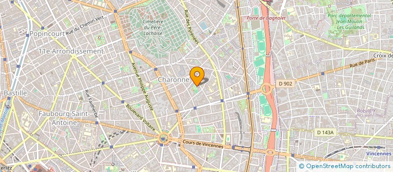 localisation de l'entreprise MADAME NADIA BOUGHEDAOUI  PARIS