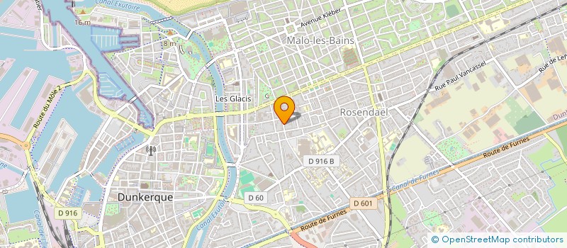 localisation de l'entreprise MADAME NADIA BOUGUERN à DUNKERQUE