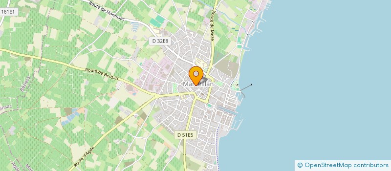 localisation de l'entreprise MADAME NADIA BOUIBAOUN à MARSEILLAN