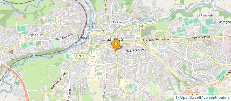 localisation de l'entreprise MADAME NADIA BOUKIR  SAINT-LO