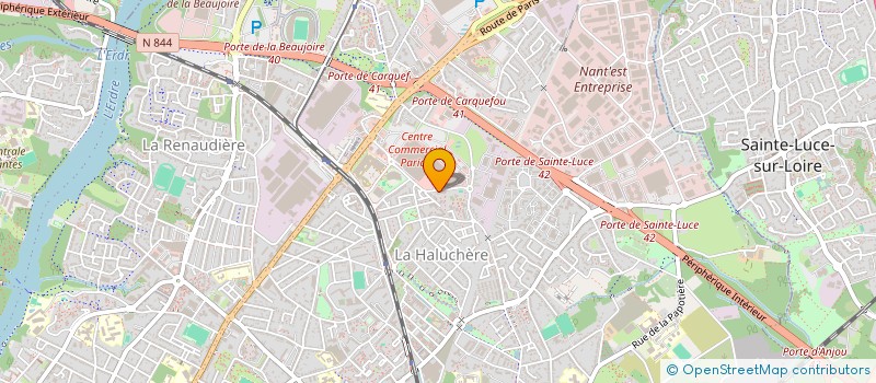 localisation de l'entreprise MADAME NADIA BOULENOUAR à NANTES