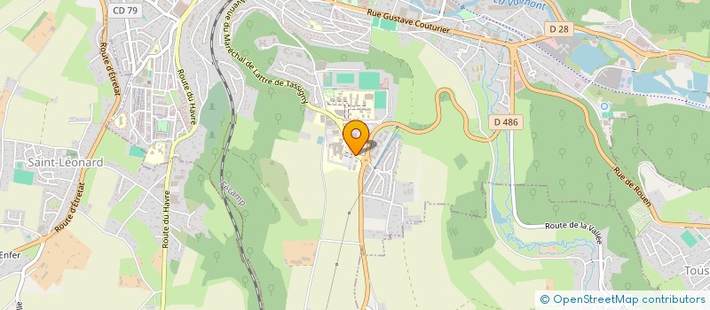 localisation de l'entreprise MADAME NADIA BOUTBAIBA  FECAMP