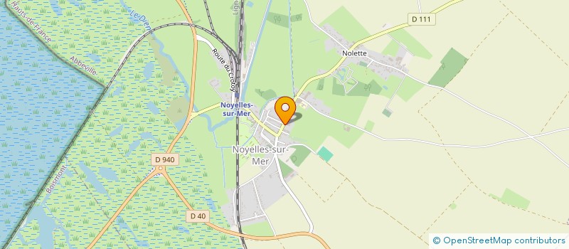 localisation de l'entreprise MADAME NADIA BRUVIER  NOYELLES-SUR-MER