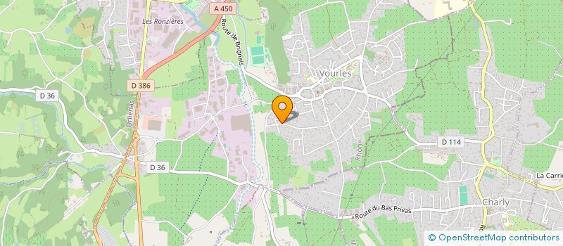 localisation de l'entreprise MADAME NADIA BUSSON  VOURLES