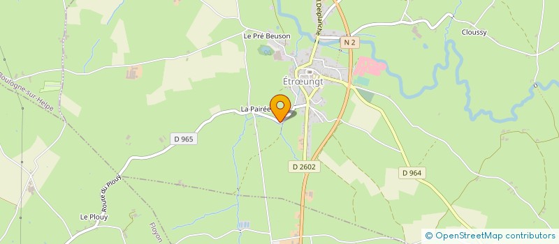 localisation de l'entreprise MADAME NADIA CAIL  ETRUNGT