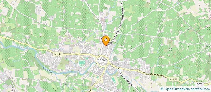 localisation de l'entreprise MADAME NADIA CARNET  MAZAN