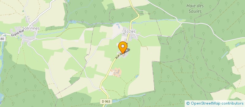 localisation de l'entreprise MADAME NADIA CARPENTIER  ECCLES