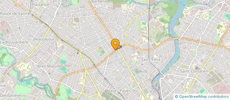 localisation de l'entreprise MADAME NADIA CASAGRANDE  NANTES