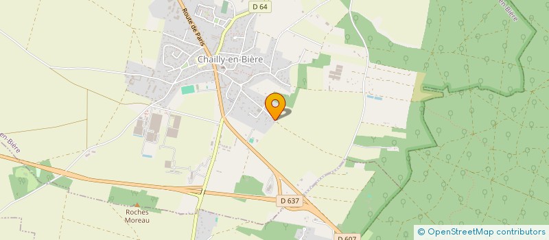 localisation de l'entreprise MADAME NADIA CERISIER  CHAILLY-EN-BIERE