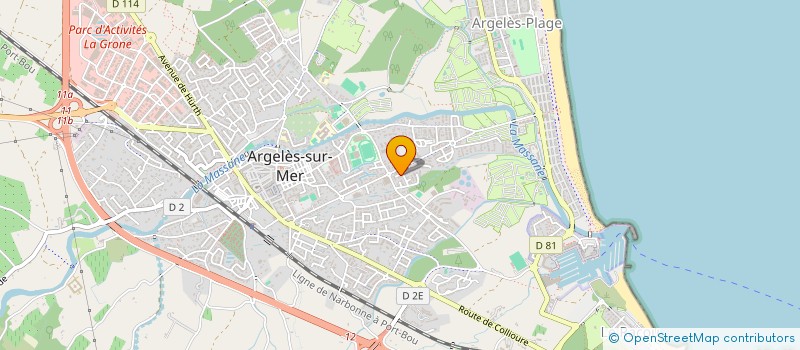 localisation de l'entreprise MADAME NADIA CHAUBERNARD TROCHET  ST GENIS DES FONTAINES