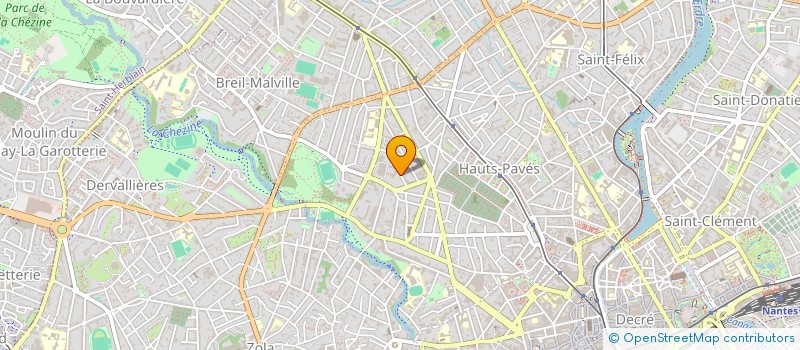localisation de l'entreprise MADAME NADIA CHAUVEAU à NANTES