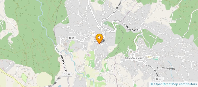 localisation de l'entreprise MADAME NADIA CHEBAH  CALLIAN