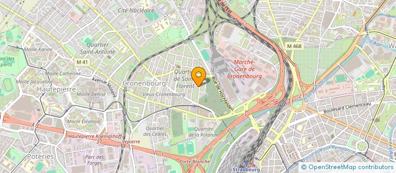 localisation de l'entreprise MADAME NADIA CHEHABEDDINE à STRASBOURG