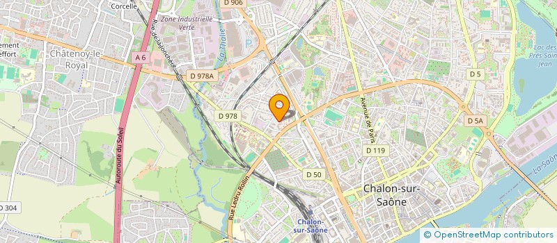 localisation de l'entreprise MADAME NADIA CHEIKH ALI à CHALON-SUR-SAONE