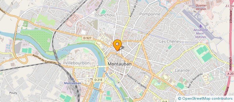 localisation de l'entreprise MADAME NADIA CHEKLIT à MONTAUBAN