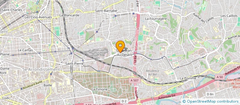 localisation de l'entreprise MADAME NADIA CHERABI  MARSEILLE