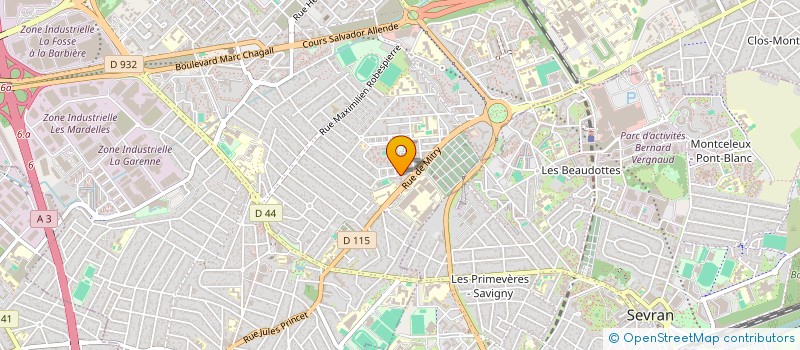 localisation de l'entreprise MADAME NADIA CHERIEF à AULNAY-SOUS-BOIS