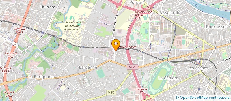 localisation de l'entreprise MADAME NADIA CHERIET à TOULOUSE