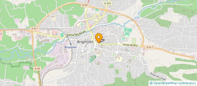 localisation de l'entreprise MADAME NADIA CHICKAOUI à BRIGNOLES