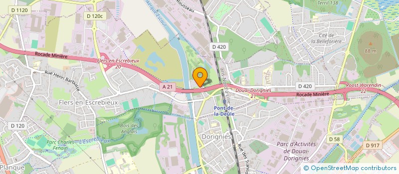 localisation de l'entreprise MADAME NADIA CHISCARU  FLERS-EN-ESCREBIEUX