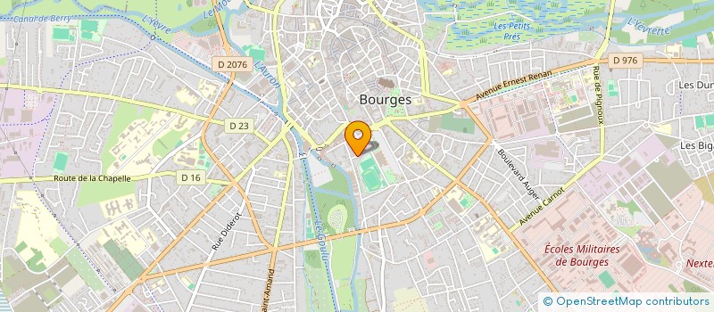 localisation de l'entreprise MADAME NADIA CONSTANT à BOURGES