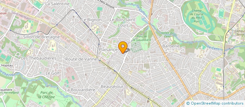 localisation de l'entreprise MADAME NADIA COSTOF  NANTES