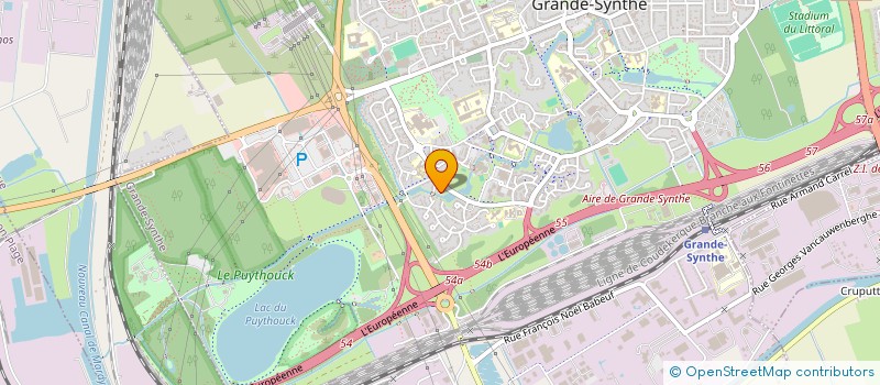 localisation de l'entreprise MADAME NADIA COURAGEUX  GRANDE-SYNTHE