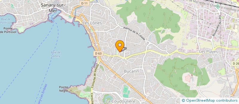 localisation de l'entreprise MADAME NADIA DAOUDI à SIX-FOURS-LES-PLAGES