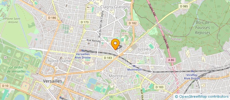 localisation de l'entreprise MADAME NADIA DE KUYPER à VERSAILLES