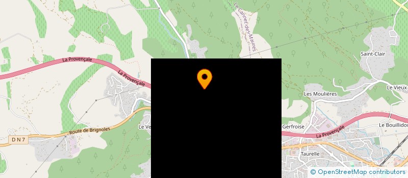 localisation de l'entreprise MADAME NADIA DEBORDEAU à LE LUC