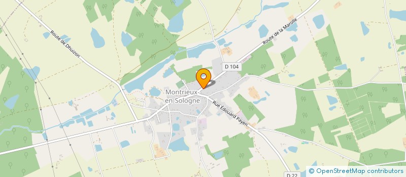 localisation de l'entreprise MADAME NADIA DECLOUX  MONTRIEUX-EN-SOLOGNE