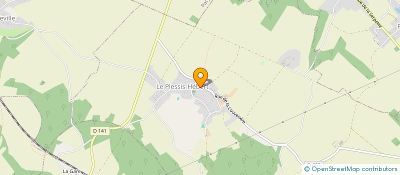 localisation de l'entreprise MADAME NADIA DEDIEU  LE PLESSIS-HEBERT