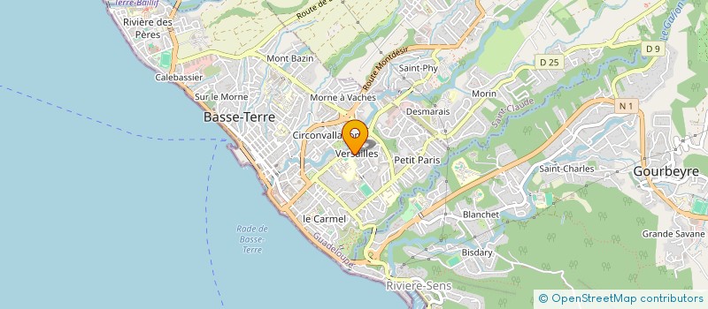 localisation de l'entreprise MADAME NADIA DEGLAS  BASSE-TERRE