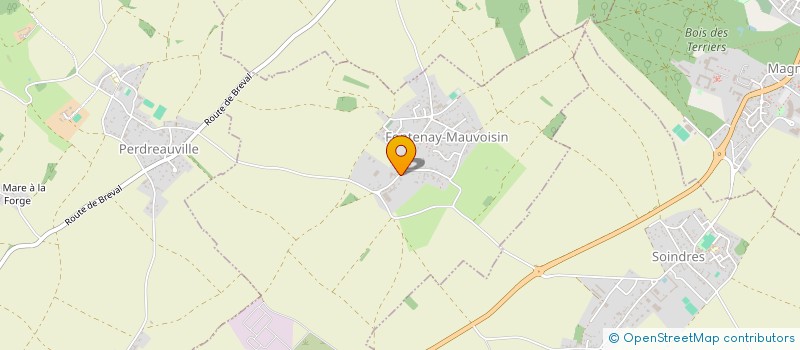 localisation de l'entreprise MADAME NADIA DELSIDINI  FONTENAY-MAUVOISIN