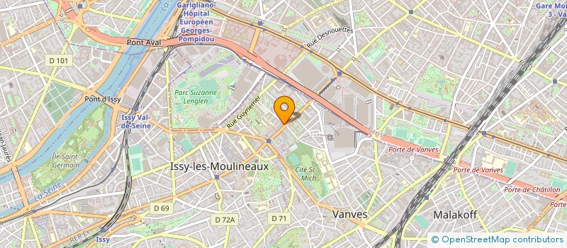 localisation de l'entreprise MADAME NADIA DHOUIB à ISSY-LES-MOULINEAUX