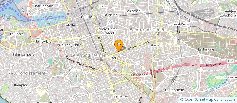 localisation de l'entreprise MADAME NADIA DHOUKAR à MARSEILLE