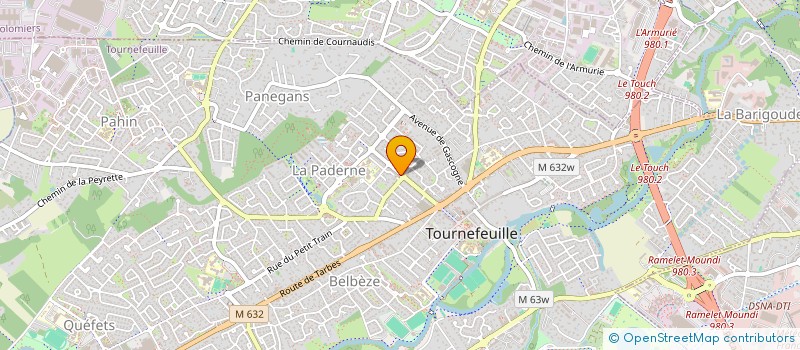 localisation de l'entreprise MADAME NADIA DIALLO à TOURNEFEUILLE