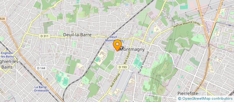 localisation de l'entreprise MADAME NADIA DIIP  MONTMAGNY