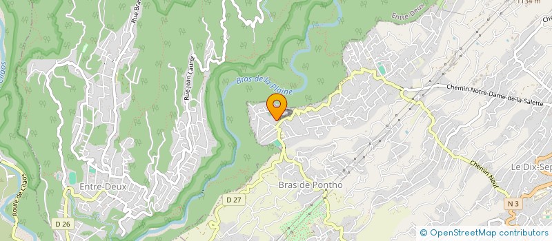 localisation de l'entreprise MADAME NADIA DIJOUX  LE TAMPON