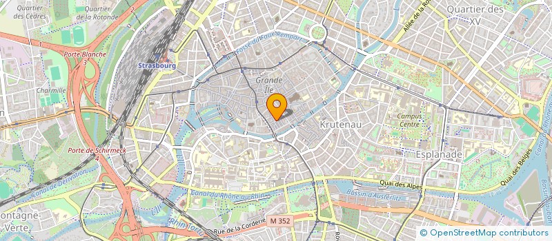 localisation de l'entreprise MADAME NADIA DIZ GRANA à STRASBOURG