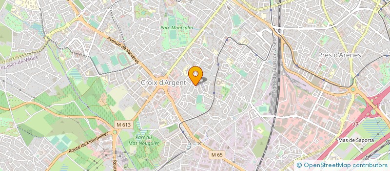 localisation de l'entreprise MADAME NADIA DJAI à MONTPELLIER