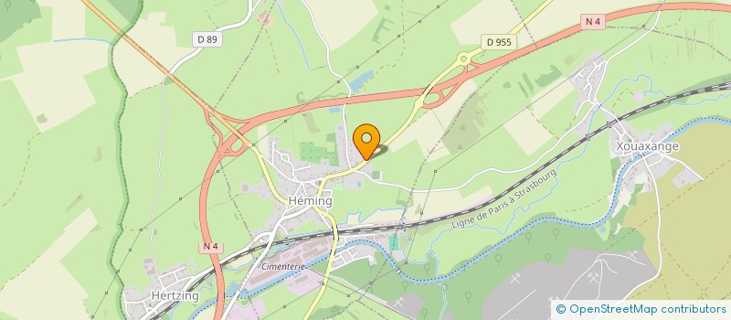 localisation de l'entreprise MADAME NADIA DJEMAI  HEMING