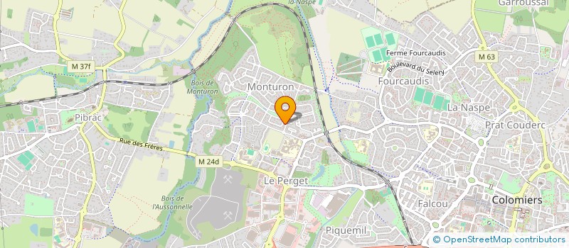 localisation de l'entreprise MADAME NADIA DOMEC à COLOMIERS