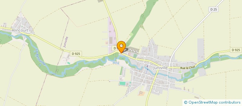 localisation de l'entreprise MADAME NADIA DONCHERY  JUNIVILLE