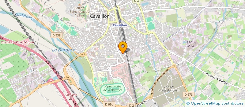 localisation de l'entreprise MADAME NADIA DRIS  CAVAILLON