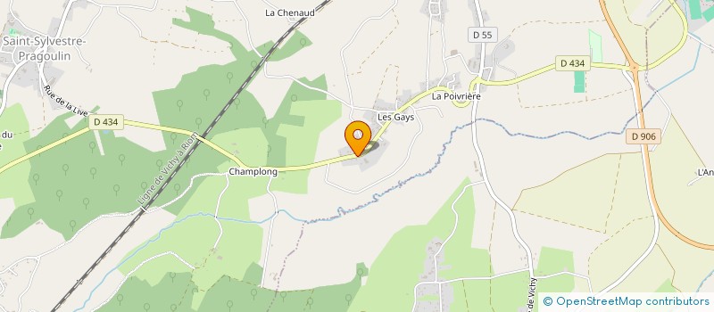 localisation de l'entreprise MADAME NADIA DUMAYET  SAINT-CLEMENT-DE-REGNAT