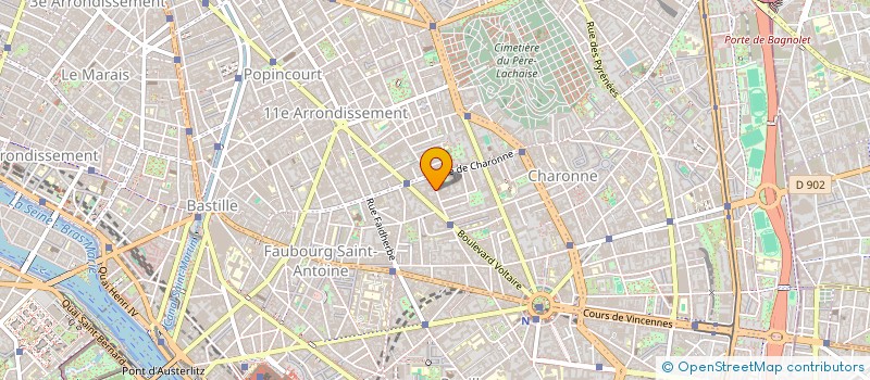 localisation de l'entreprise MADAME NADIA DUPONT  PARIS