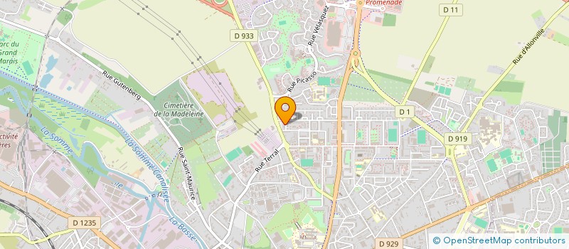 localisation de l'entreprise MADAME NADIA ECH CHAMI  AMIENS